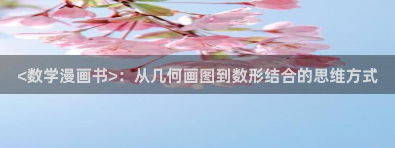 歪歪漫画 韩漫免费：<数学漫画书>：从几何画图到数形结合的思维方式